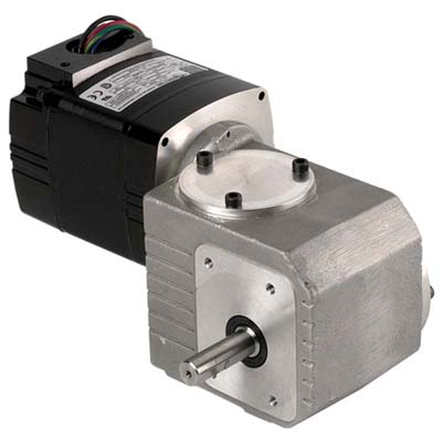 Bodine Electric, 8036, 1 Rpm, 95.0000 lb-in, 1/25 hp, 230 ac, 30R-3RD Series 3-Phase AC Inverter Duty Right Angle Gearmotor